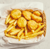 Nuggets Menu (6 stk)